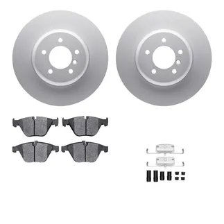 R1 Concepts WDUH1-31194 Carbon Series Brake Rotors W/ 5000 Oep Brake Pads & Hdw
